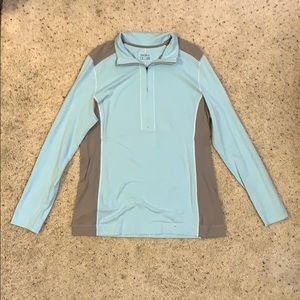 Collared Zip Up Shirt